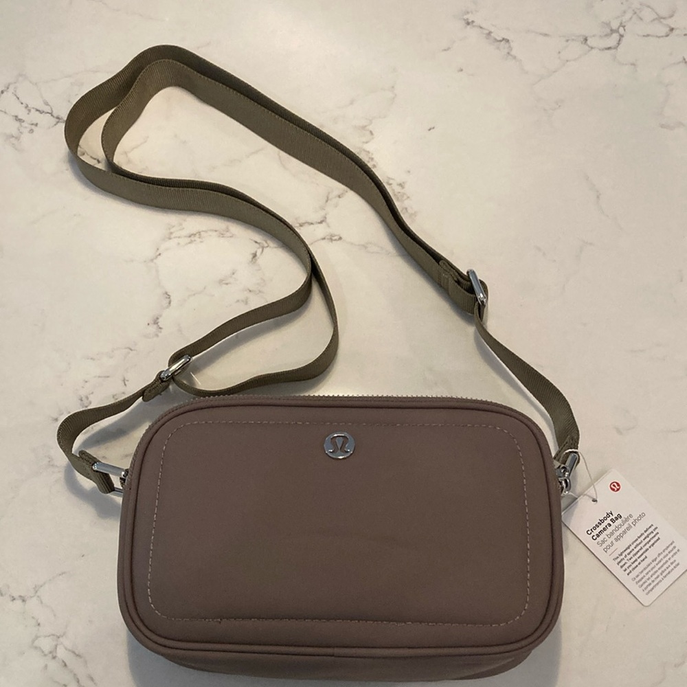 Lululemon Taupe Crossbody Bag